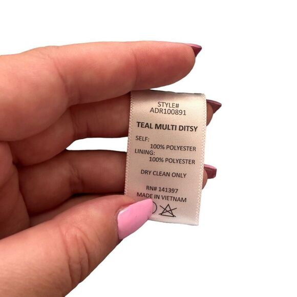 ASTR THE LABEL Ruffle Neck Ruched Mini Dress Sz M - Picture 5 of 5